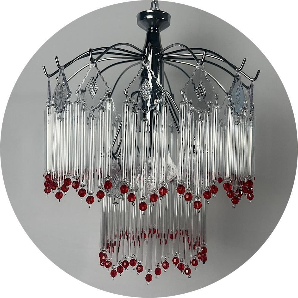 Luminária Vidro Pendente Iluminação Da Sala Estar E Quarto