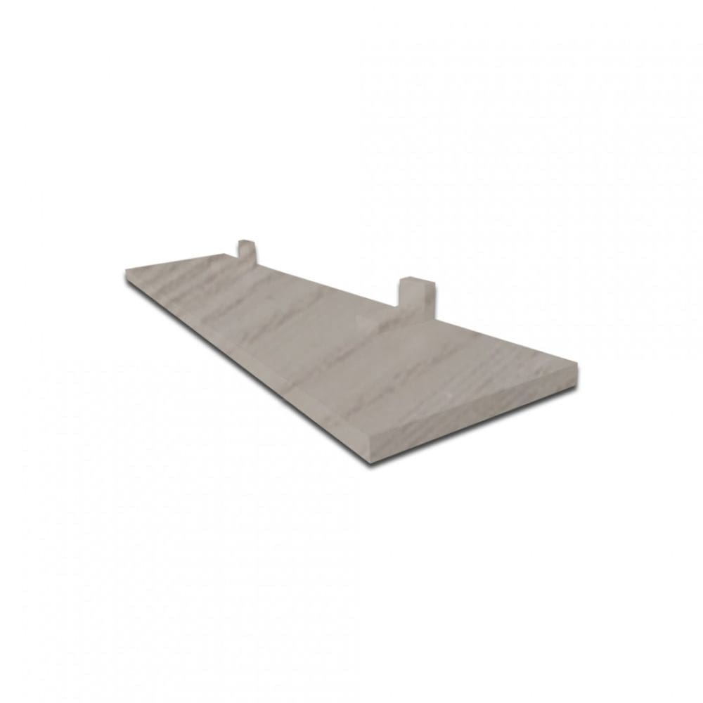 Prateleira Simples Madeirado 90X15 cm Com Suporte Em Mdf