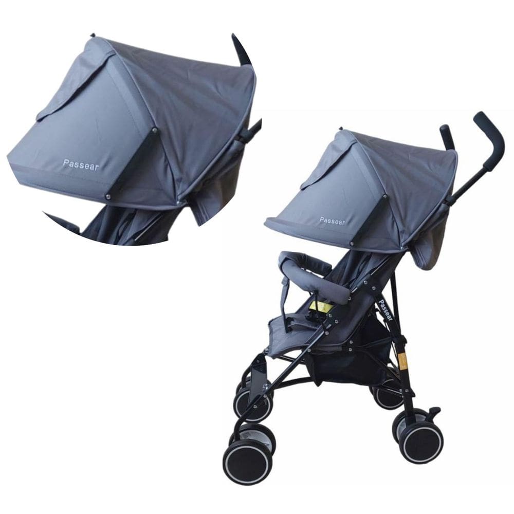 Carrinho Bebê Alfa Passear Até 15 Kg Compacto Fechamento