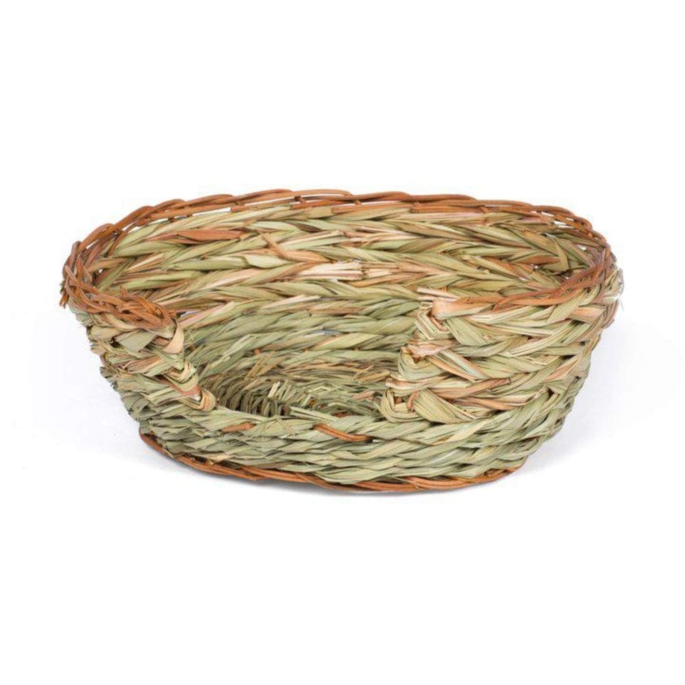 Grama natural de tecido oval grande Pet Nest Prevue Hendryx