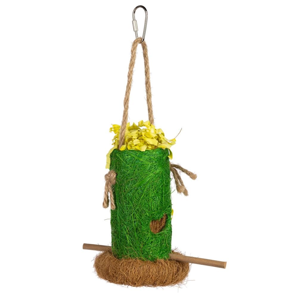 Bird Toy Prevue Pet Products Forage & Engage Tropical Teasers Shreddable Shack 62408