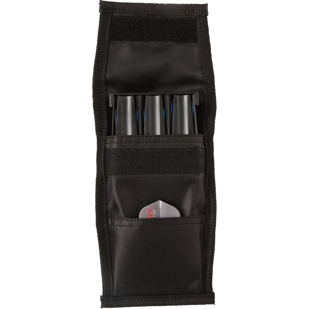 Capa Dart Casemaster Single preta com inserção de plástico de nylon