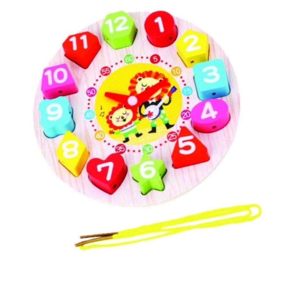Brinquedo de Encaixe Relógio Divertido