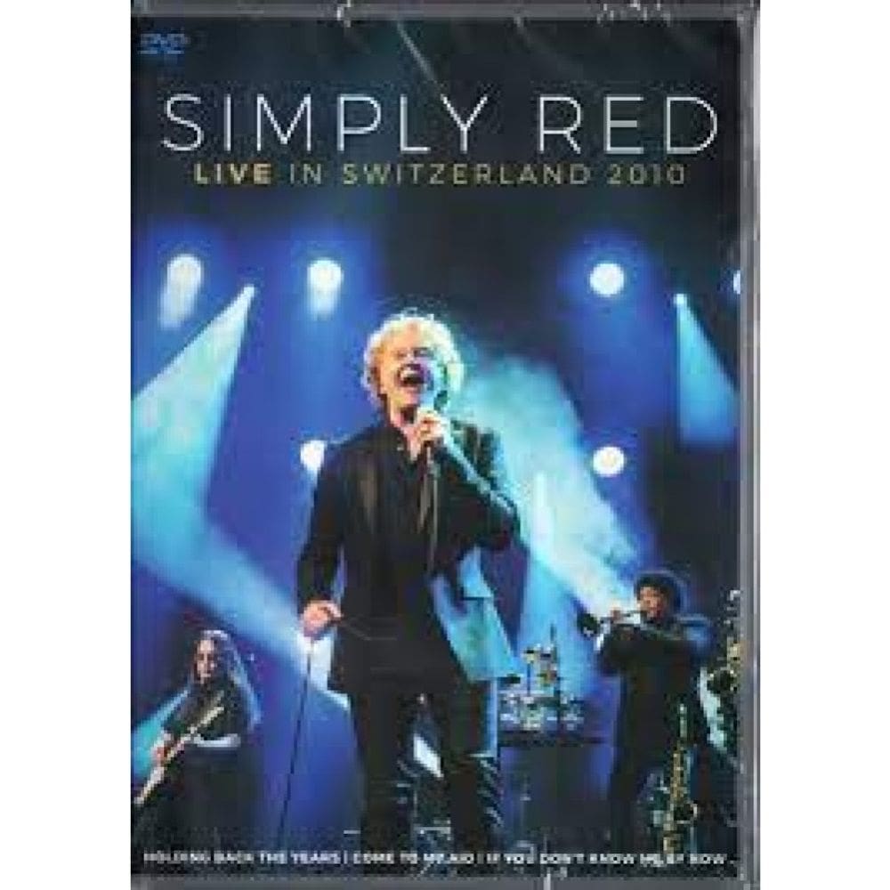 Dvd Simply Red Live In Switzerland 2010