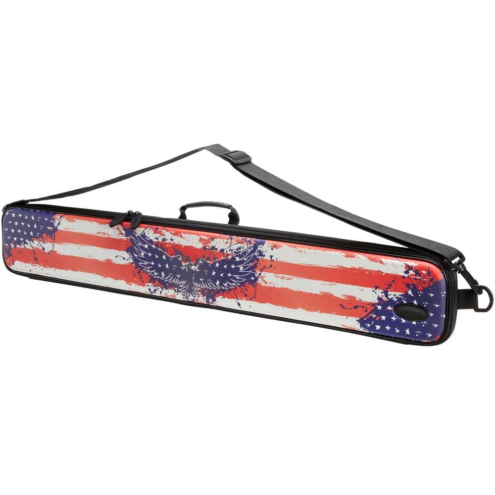 Estojo para tacos de bilhar/sinuca Casemaster Parallax Patriot