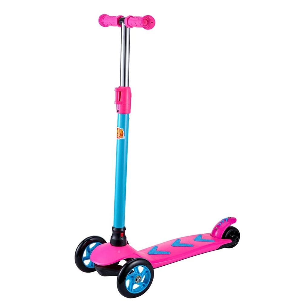 Patinete Meninas Rosa Infantil 40Kg Ajustável Seta Radical