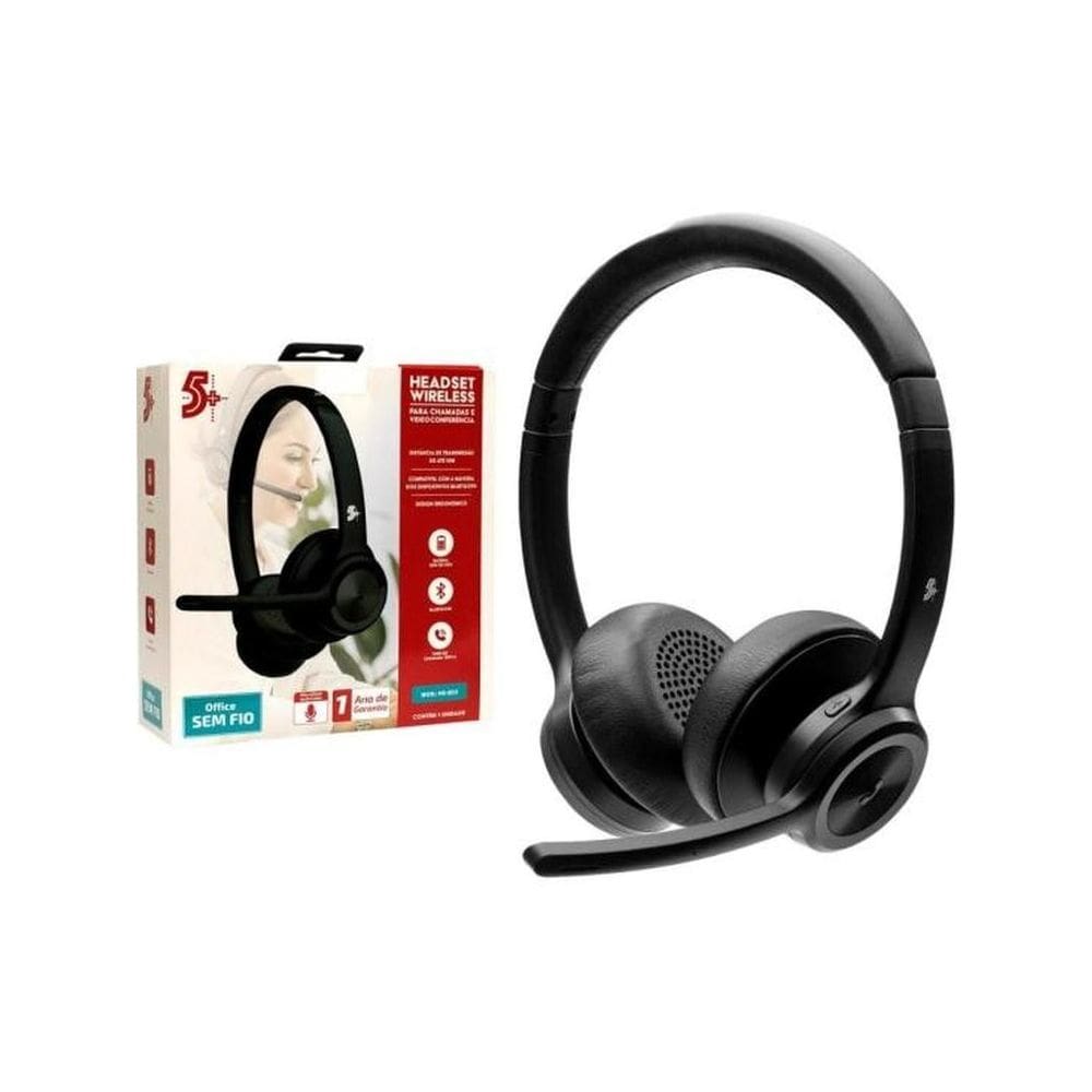 Headset Sem Fio Bluetooth HS-203 5+