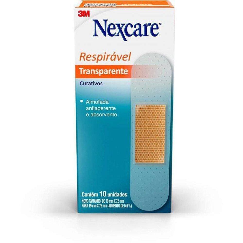 Produtos Farma Nexcare Curativo Transp Com 10