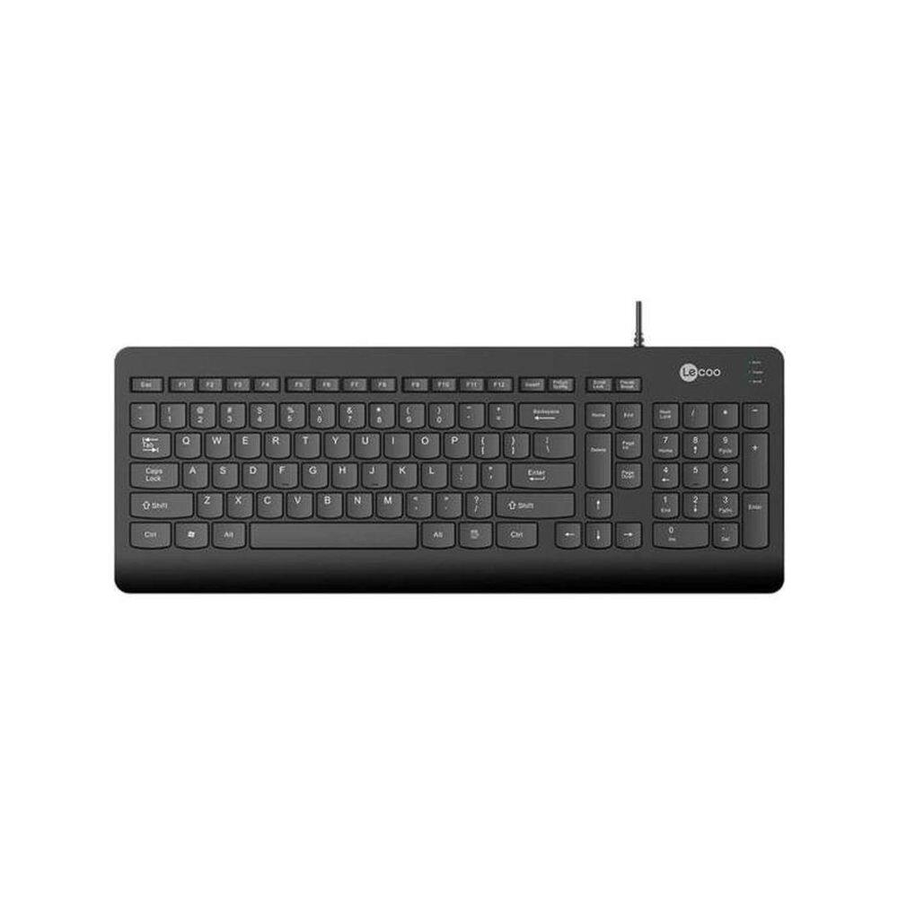 Teclado Lecoo KB103 USB Preto