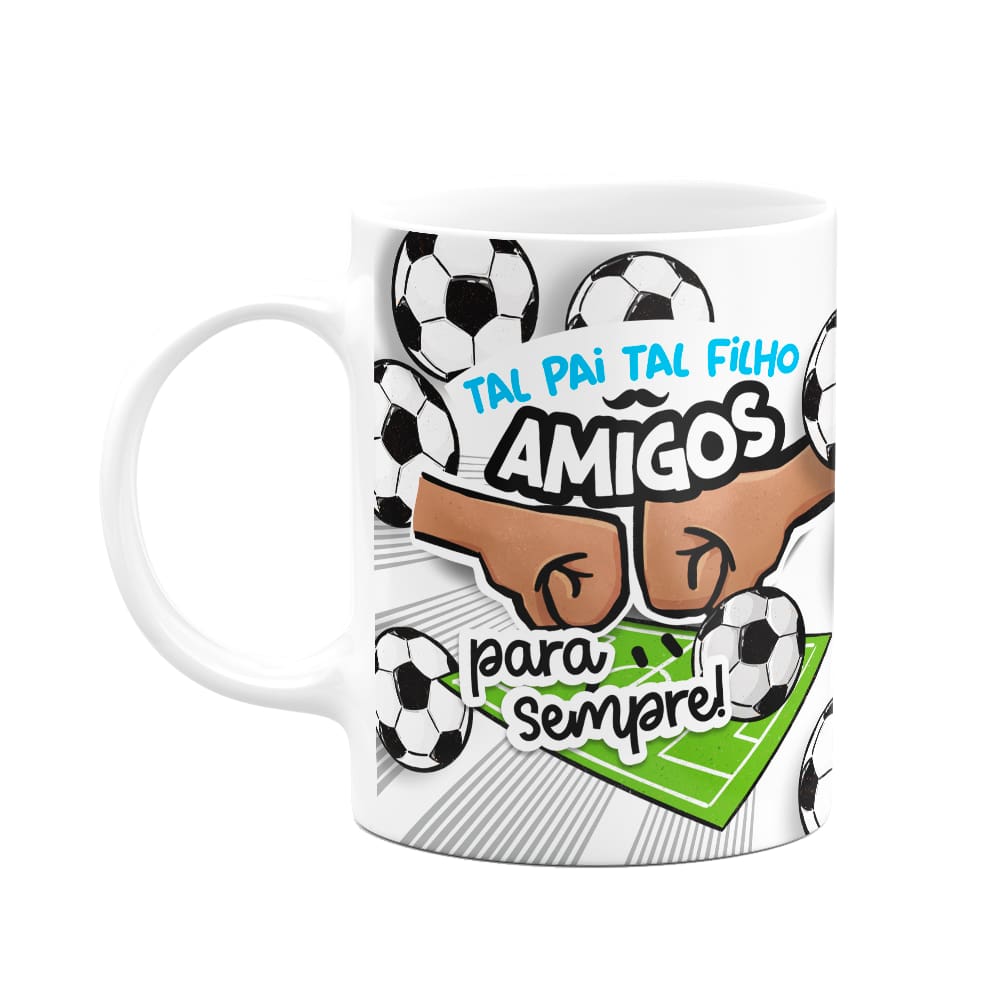 Caneca Pais - Tal pai, tal filho! Amigos para sempre!