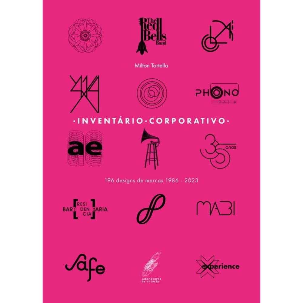 Inventário Corporativo: 196 designs de marcas 1986-2023 | Milton Tortella