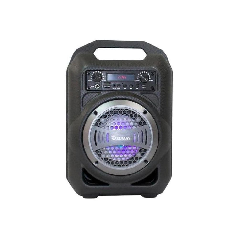 Caixa de Som Portátil Sumay Gallon Music CSP1302 30W Cinza