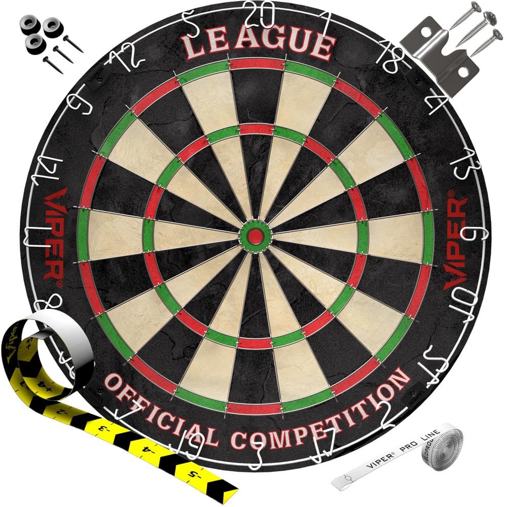 Conjunto de dardos Viper League Regulation Bristle Steel Tip