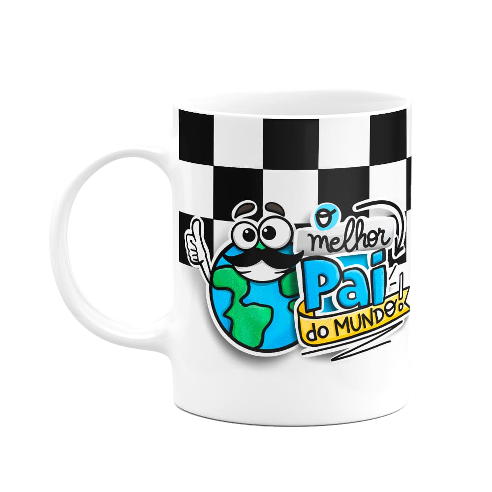 Caneca Pais - O melhor pai do mundo - Super pai