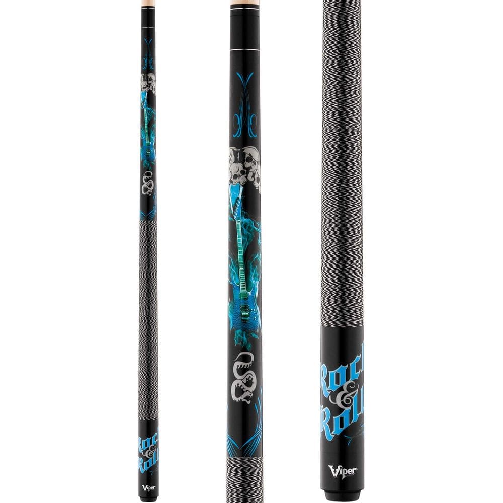 Taco de bilhar/sinuca Viper Underground 58 Rock & Roll 18 oz azul