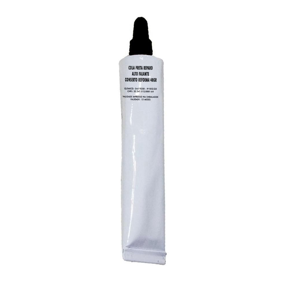 Cola Preta Reparo Alto Falante Conserto Reforma 40Gr