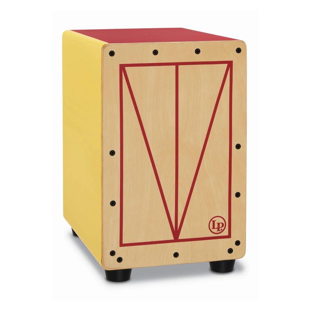 Caixa Cajon Latin Percussion Lil MT, placa ecológica, mesa de som de bétula
