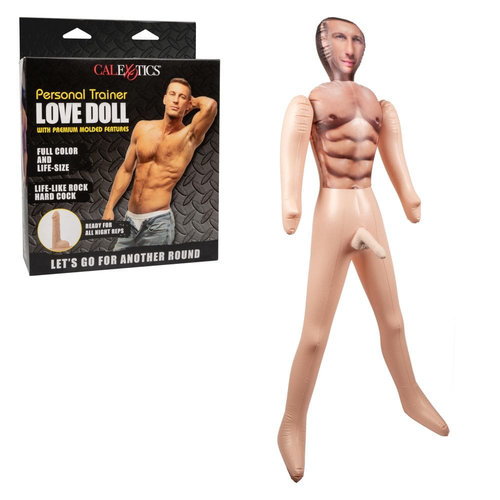 Personal Trainer inflável CalExotics Love Doll com galo