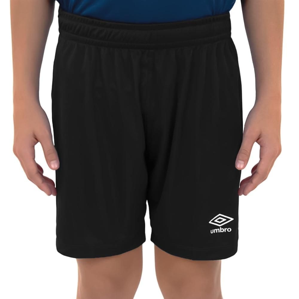 Calção Umbro Legacy Juvenil Preto