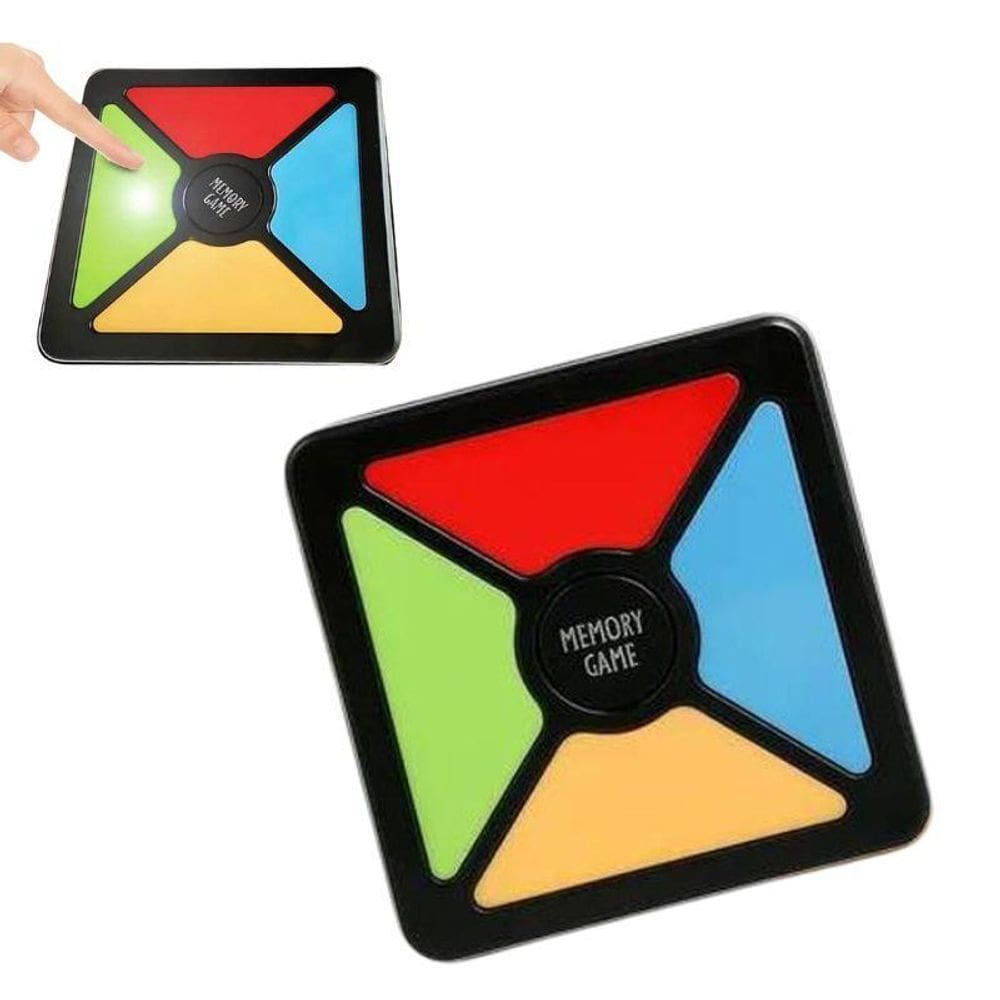 Jogo Interativo Da Memória Tipo Genius Com Luz Som Portátil