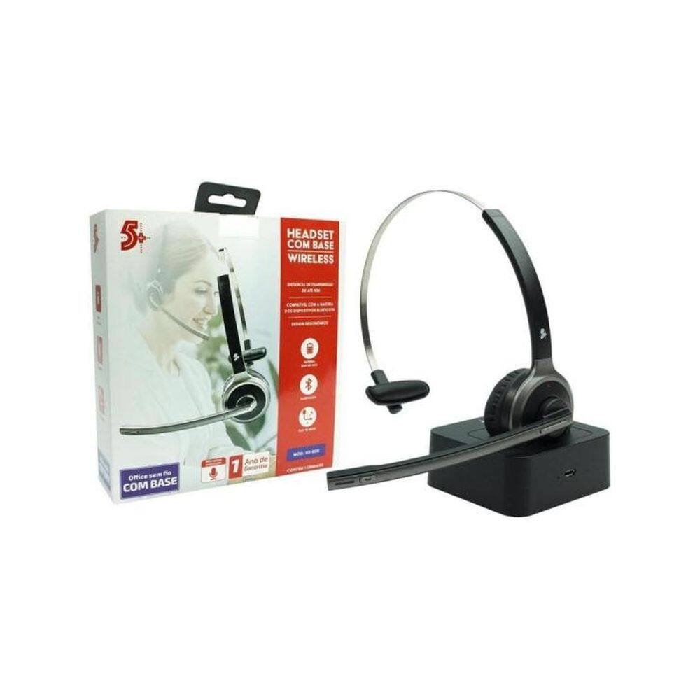 Headset Sem Fio Bluetooth HS-202 5+