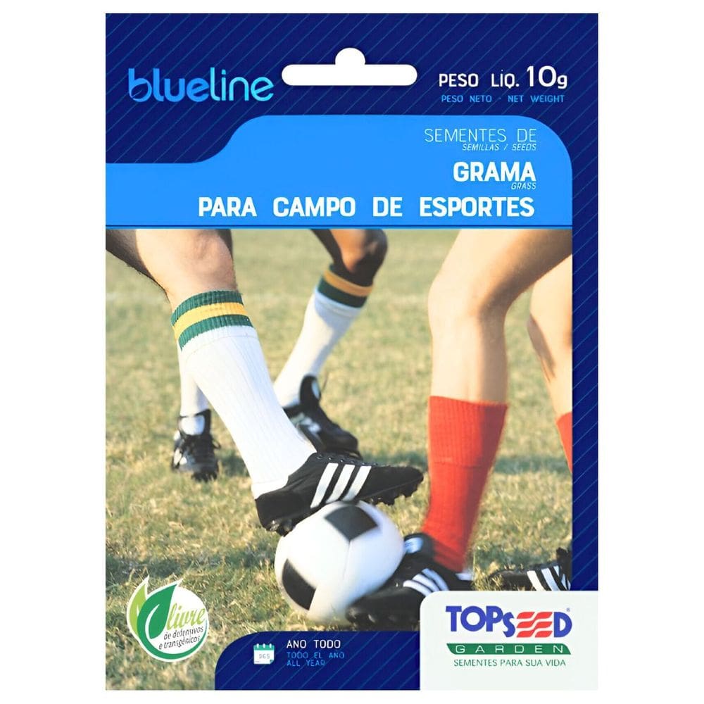 Semente Grama São Carlos Campo Esporte Blueline TOPSEED