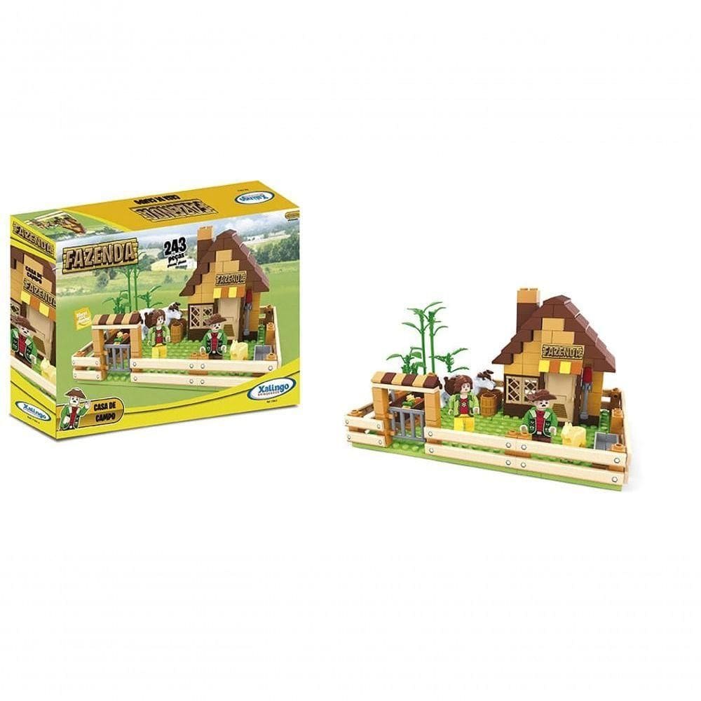 Blocos De Montar Fazeda Casa De Campo 243 Peças