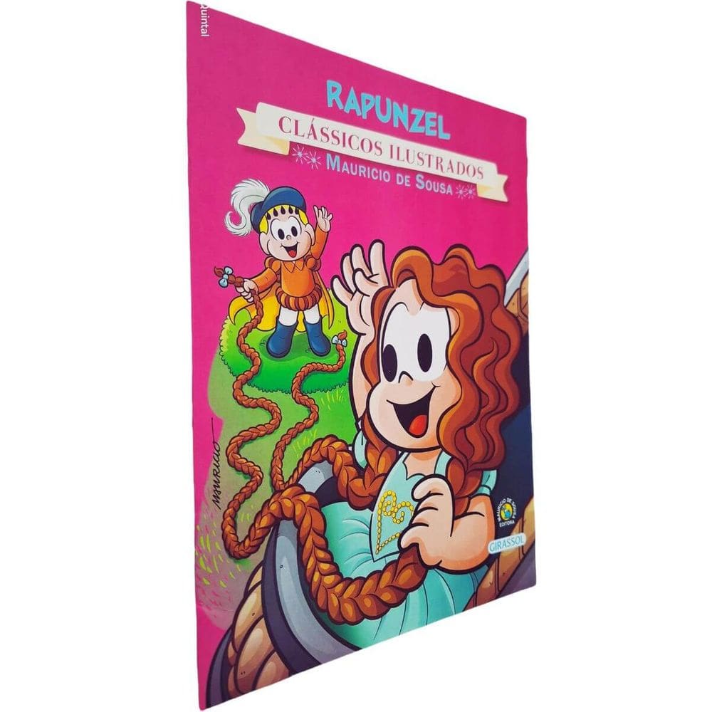 Rapunzel Coleção Clássicos Ilustrados Turma da Mônica Mauricio de Sousa