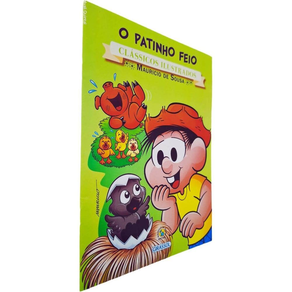 O Patinho Feio Coleção Clássicos Ilustrados Turma da Mônica Mauricio de Sousa