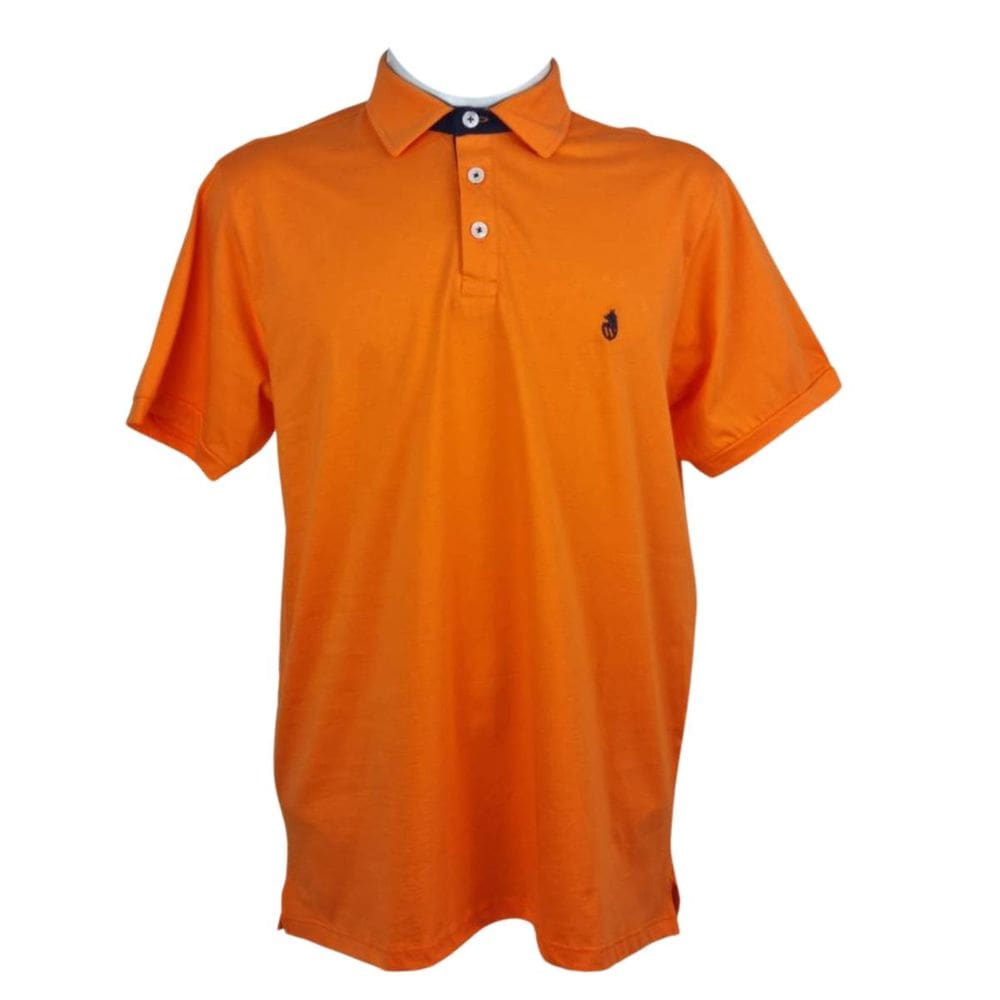 Camiseta Polo Masculina Wolf 100% Algodão GG