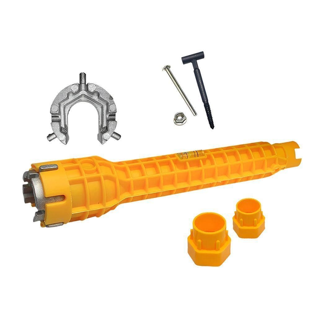 Kit 8 Em 1 Chave Hidraulica Para Pia Bom-3205 Para Reparos E Instalações De Torneiras E Encamento