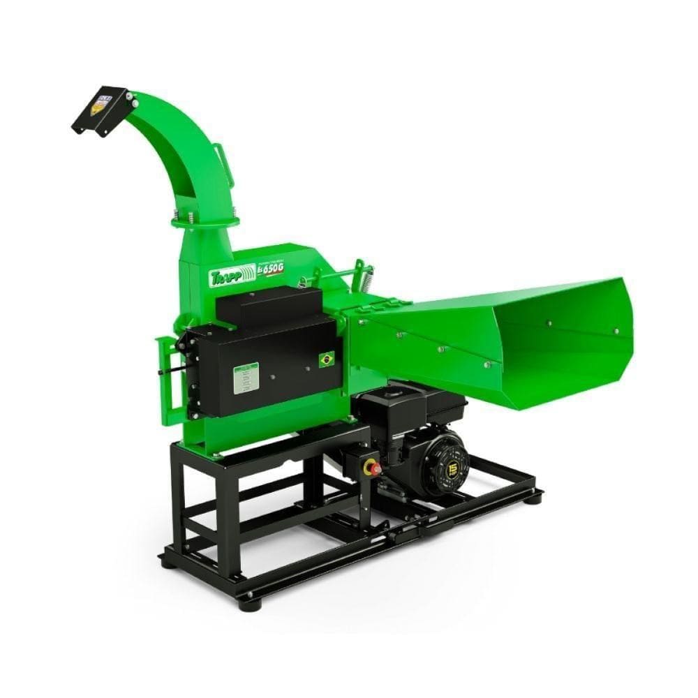 Ensiladeira Com Base 15hp Motor à Gasolina Es-650g Nr-12 Trapp