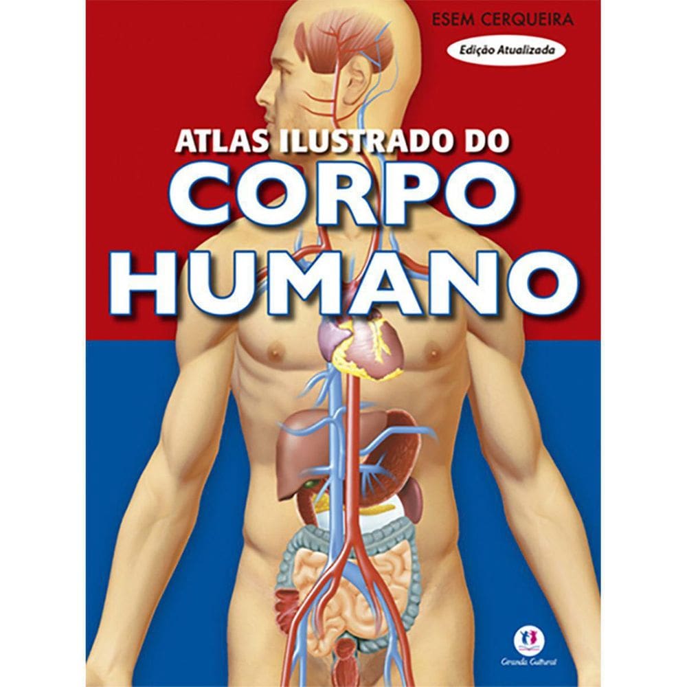 Livro Atlas Corpo Humano Ilustrado