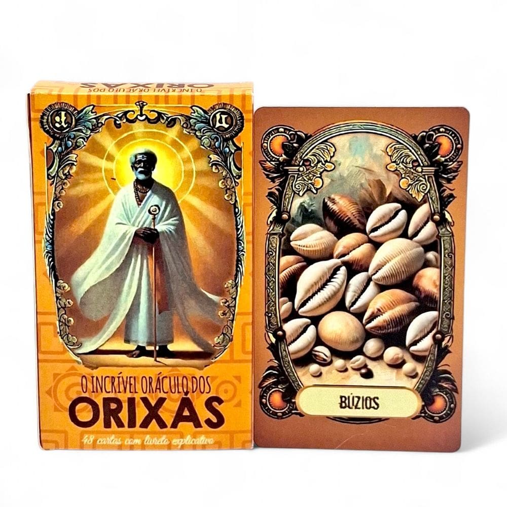 Oráculo dos Orixás com Manual 48 Cartas Detalhadas