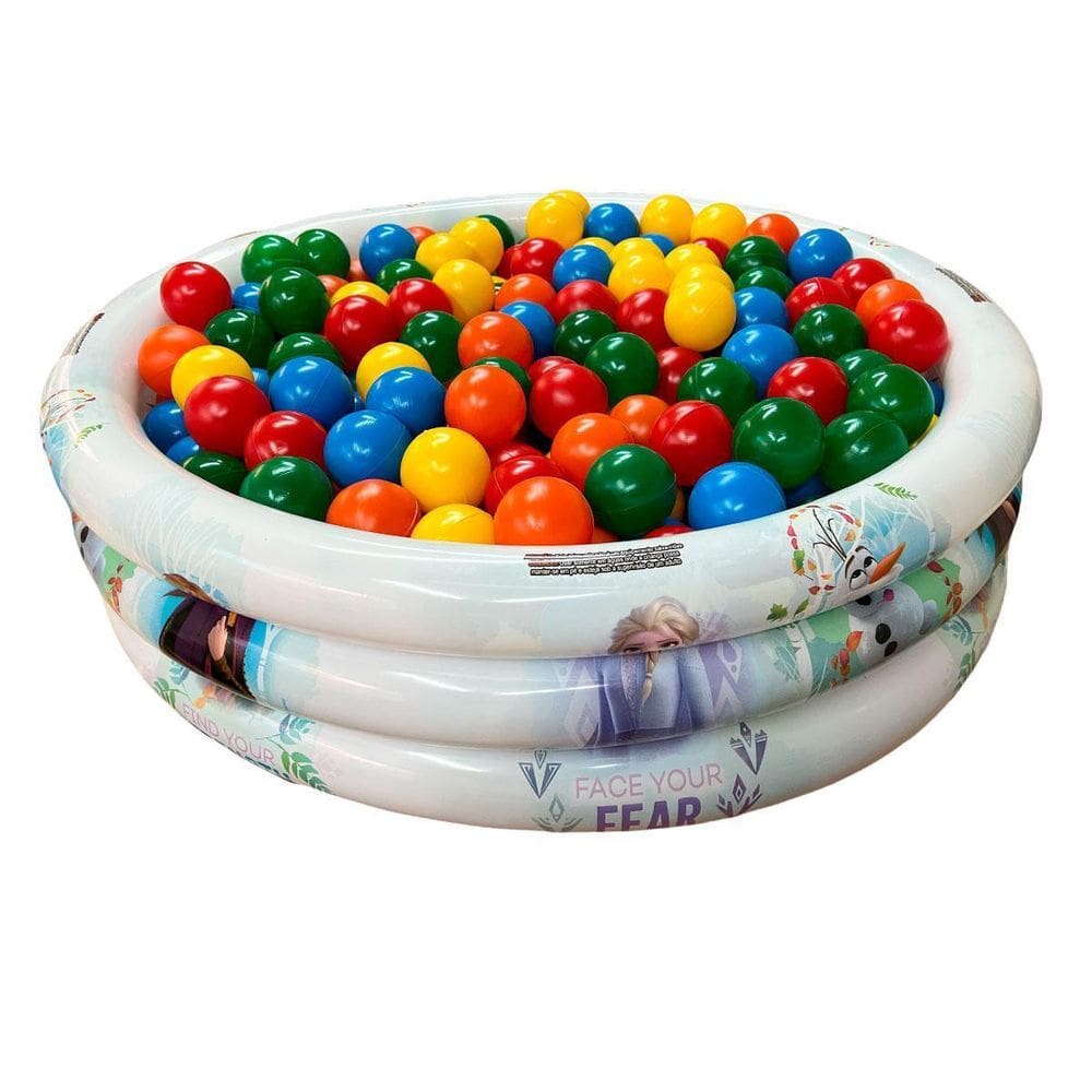 Piscina Infantil Inflável 100L Frozen + 50 Bolinhas