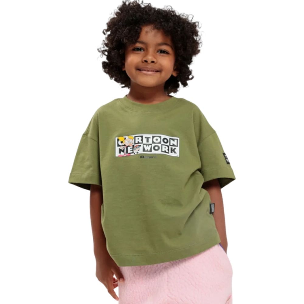 Camiseta Baw Juvenil Cartoon Dexter E Dee Dee Oversize