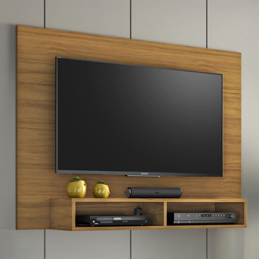 Painel para TV Até 49 Polegadas Nuevo Freijó Trend - Pnr Móveis