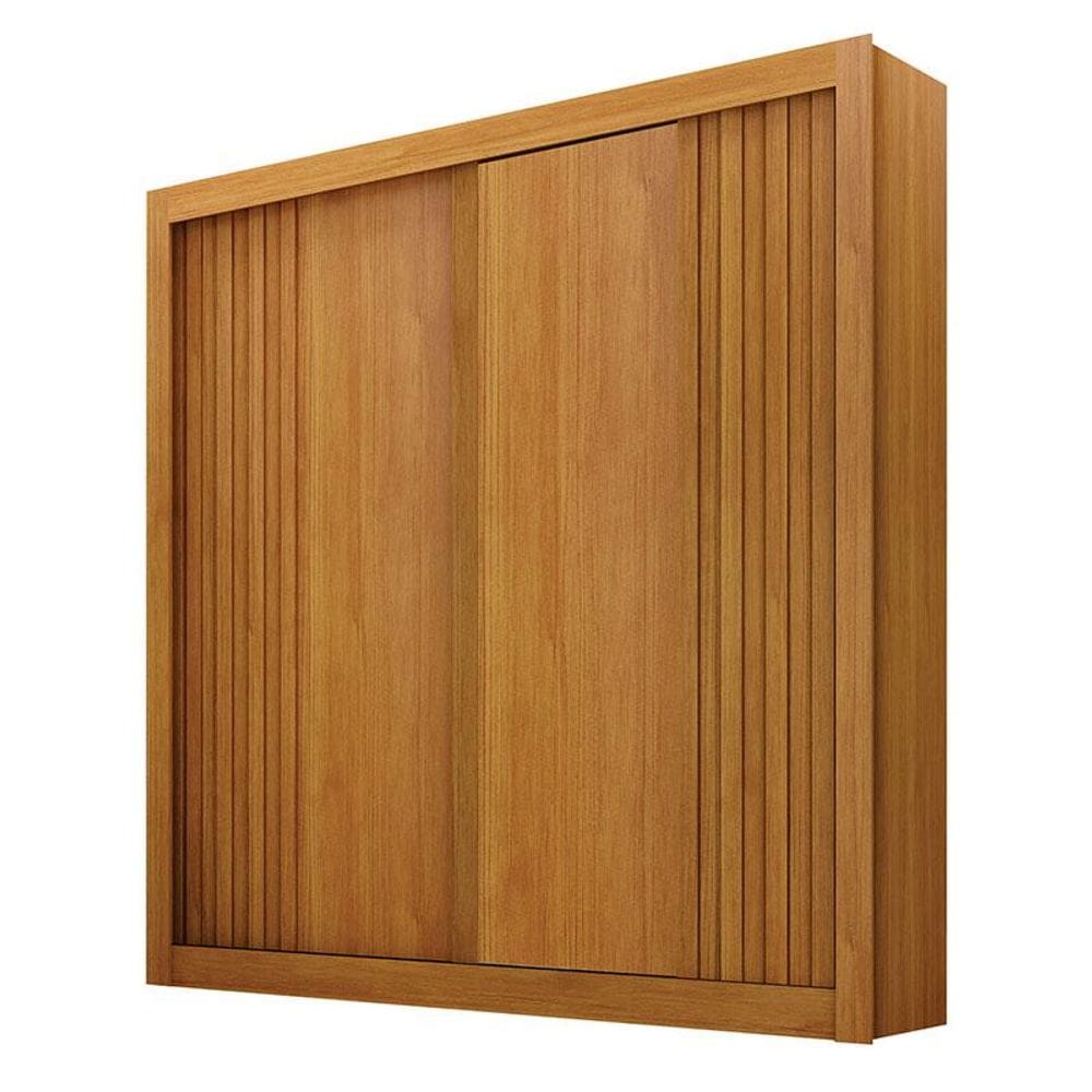 Guarda Roupa Solteiro 2 Portas Milano Cinamomo - Leifer Móveis