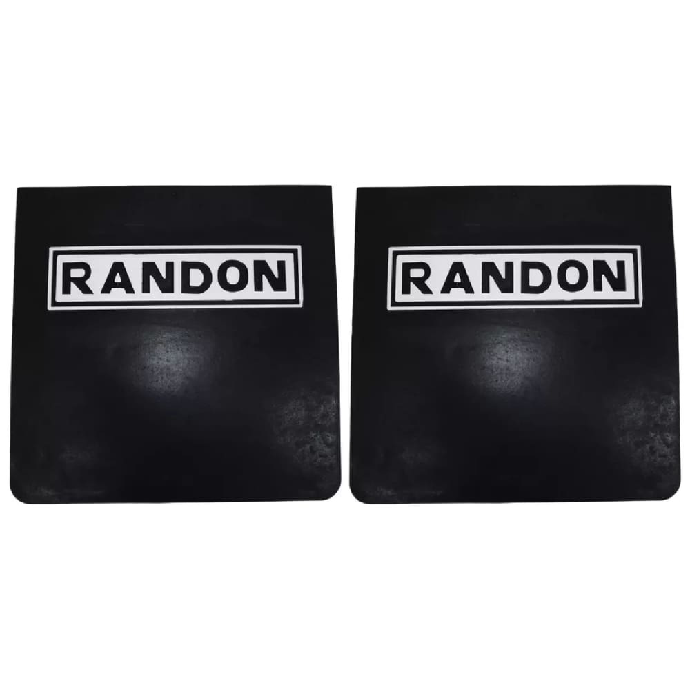 Par Apara Barro Randon Carreta Bi Trem 610mmx600mm Borracha