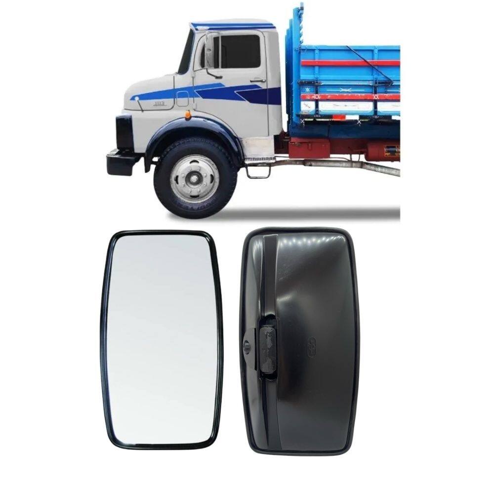 Par Espelho Retrovisor Gigante Caminhão Mb 1113 1313 1114