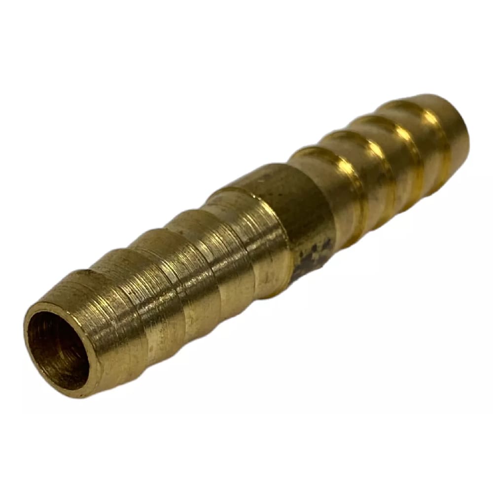 Emenda De Latão Mangueira 3/8 10mm Espiga União Ar Agua