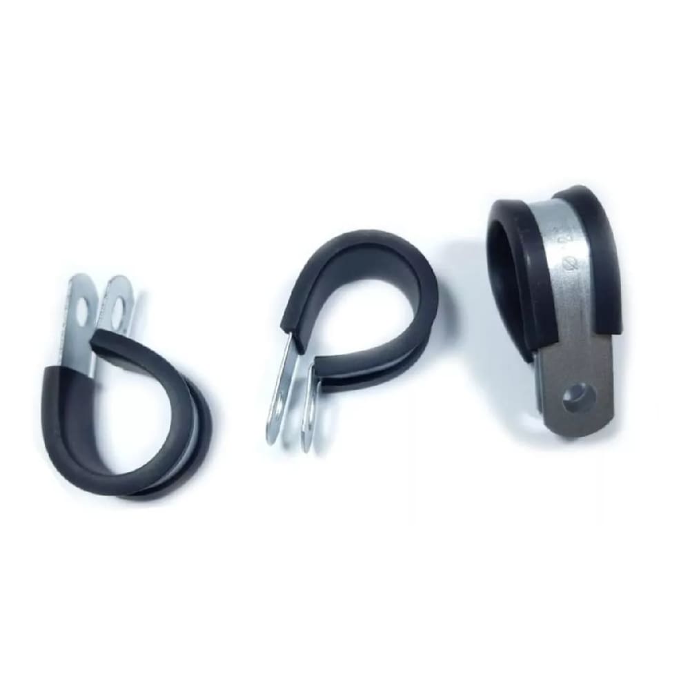 Abraçadeira Emborrachada 20 Mm 5 Peças