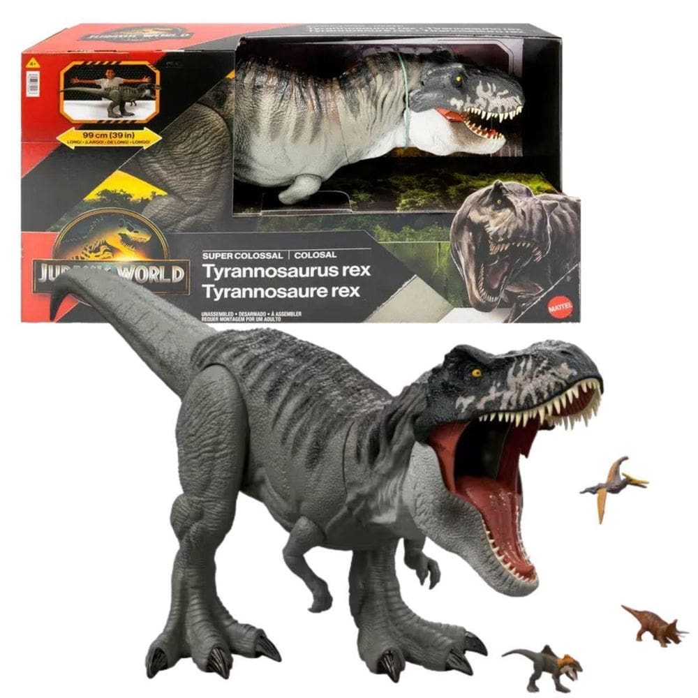 Dinossauro Super Colossal Jurassic World Rebirth - Mattel