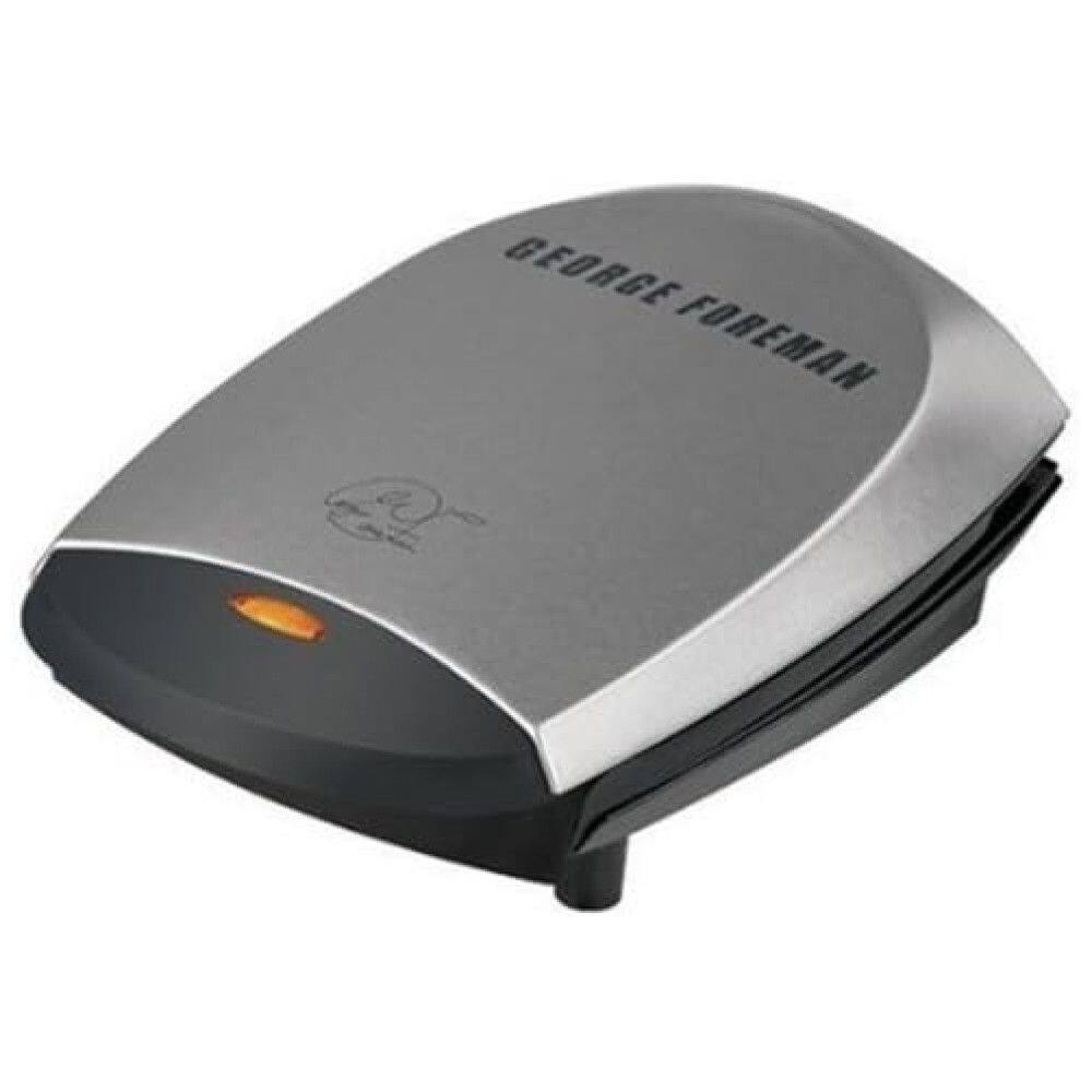 Grill Family, 110v, GEORGE FOREMAN GR26SB, Cinza