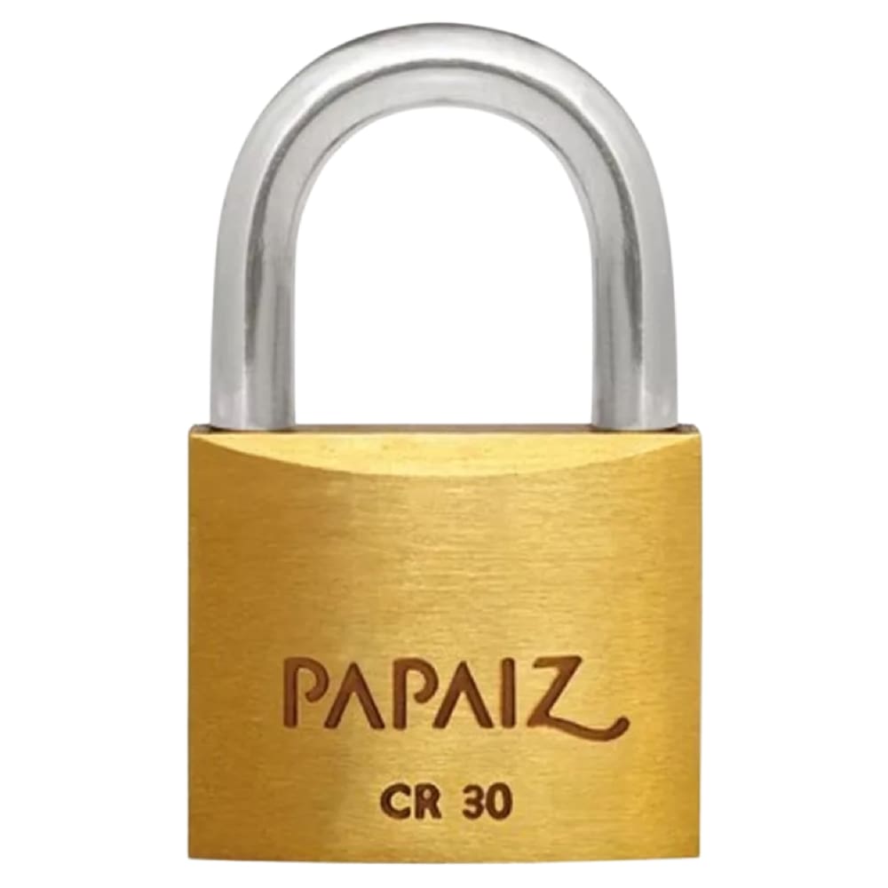 Cadeado Papaiz 30mm Mesmos Segredos Kit 5 Peças