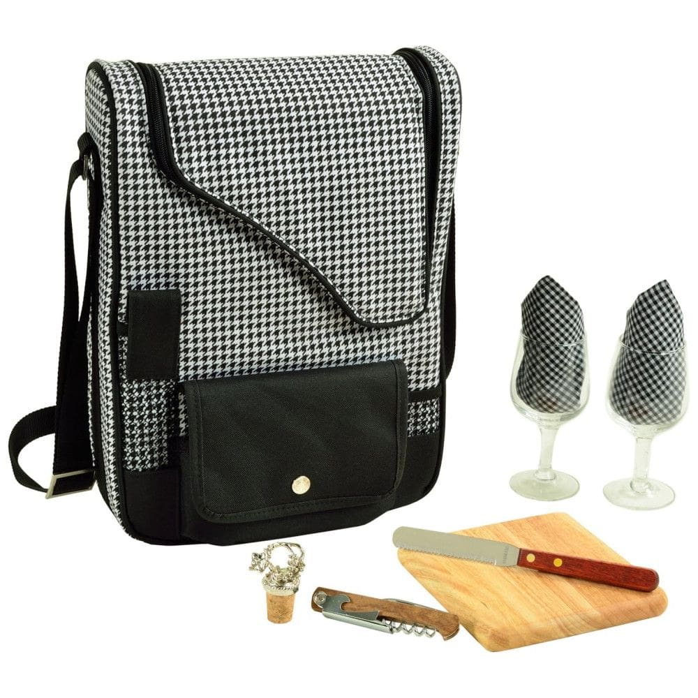 Bolsa Térmica Para Transporte de Vinhos até 3 Garrafas, PICNIC AT ASCOT 535 HT, Preto