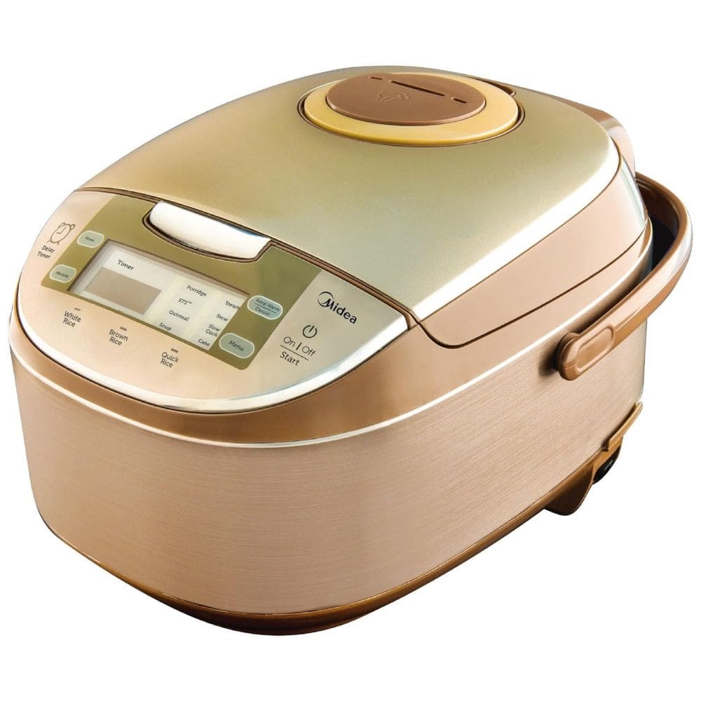 Panela de Arroz Elétrica 3L Multifuncional com Desligamento Automático, 620W, 110v, MIDEA MB FS3017, Dourado