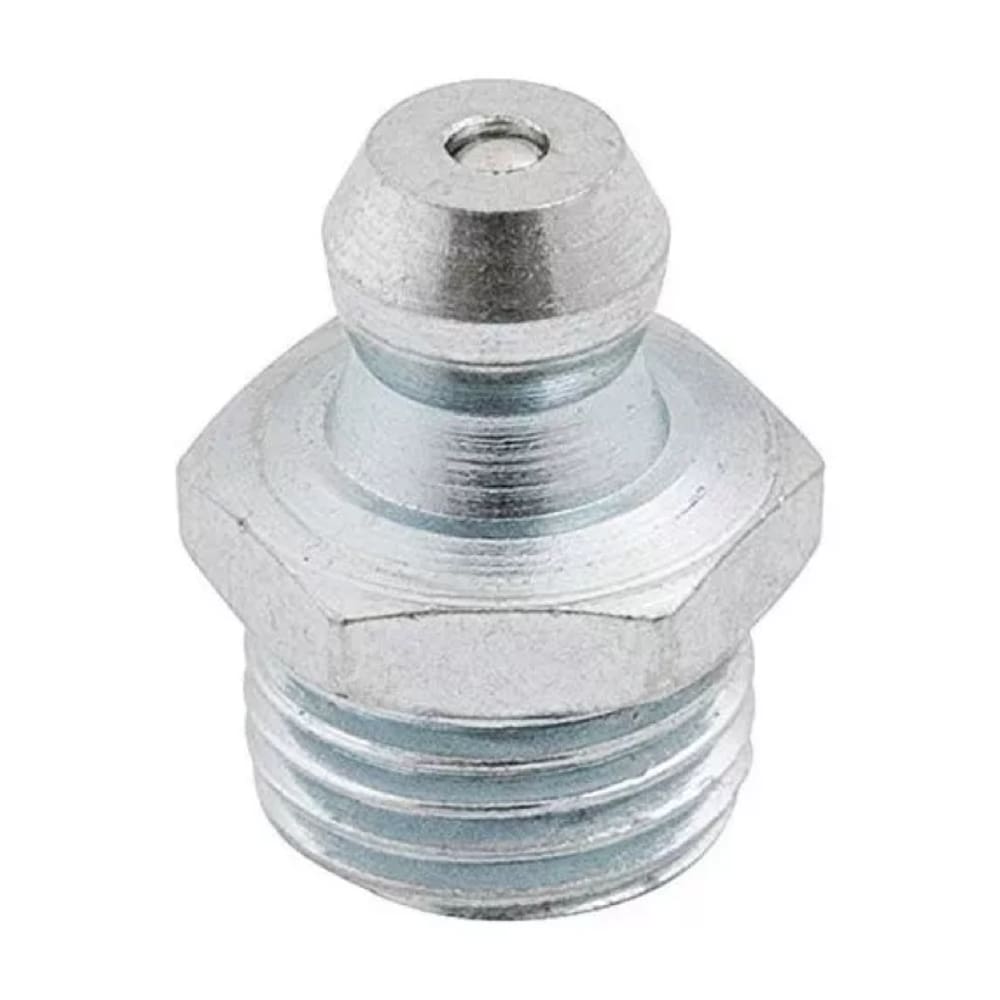 Bico Graxeiro M8 Reto - 8 Mm 60 Unidades