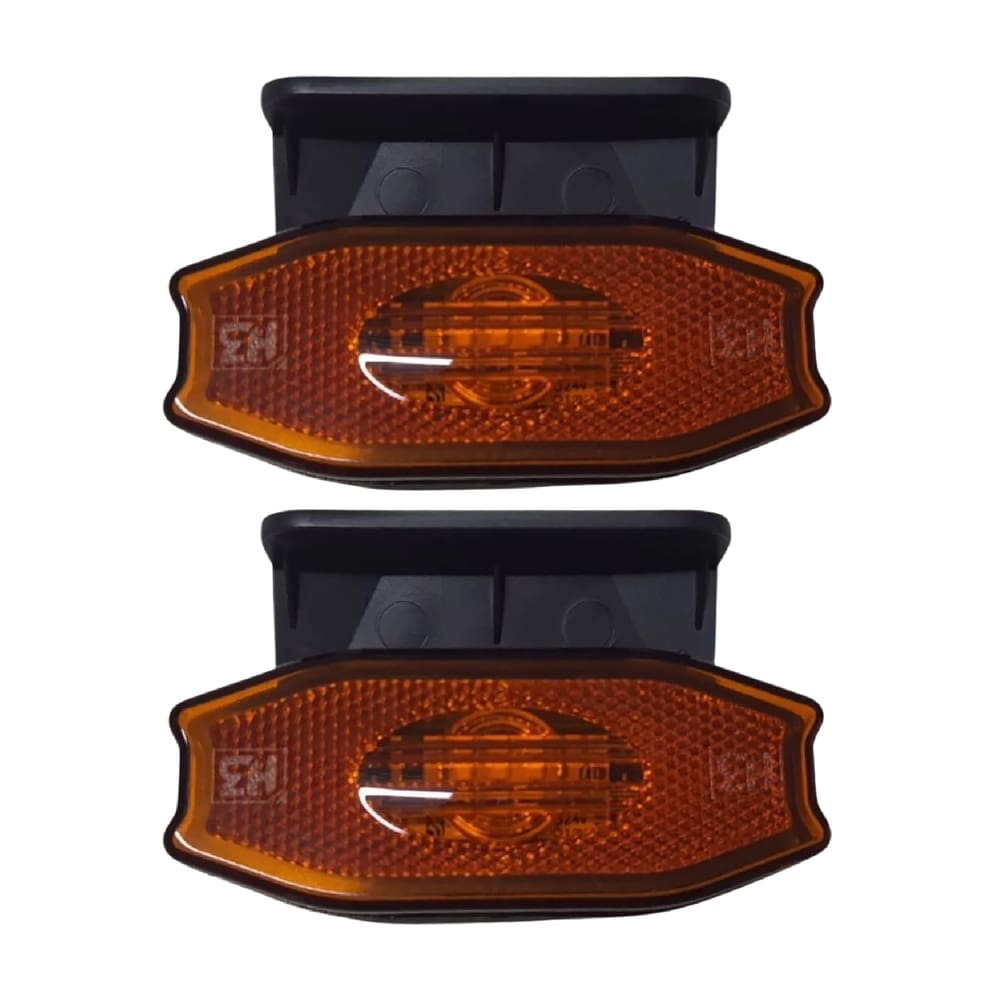 Lanterna Lateral Led Exclusive C/suporte Sem Vigia Kit 2 Un