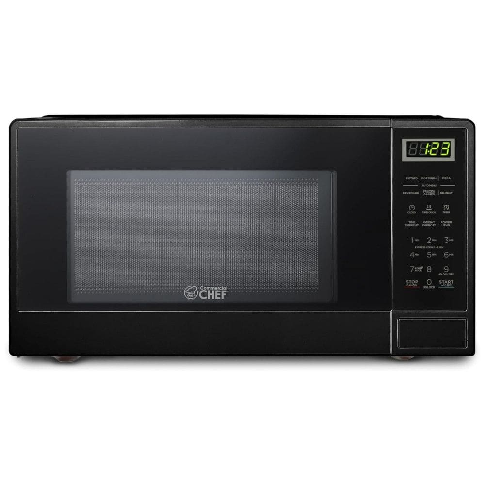 Forno de Micro-ondas Commercial Chef 31 Litros com 10 Níveis de Potência - Compacto e Potente de 1000W, Timer, Trava de Porta e Controles